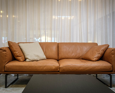Cassina-2-zit Otto in naturel leer -50%
