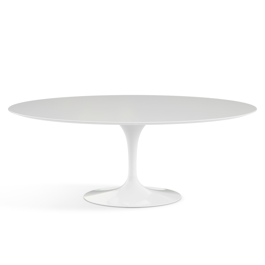 KNOLL - ovalen tafel