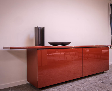 Acerbis- dressoirkast Sheraton baksteen rood -50%
