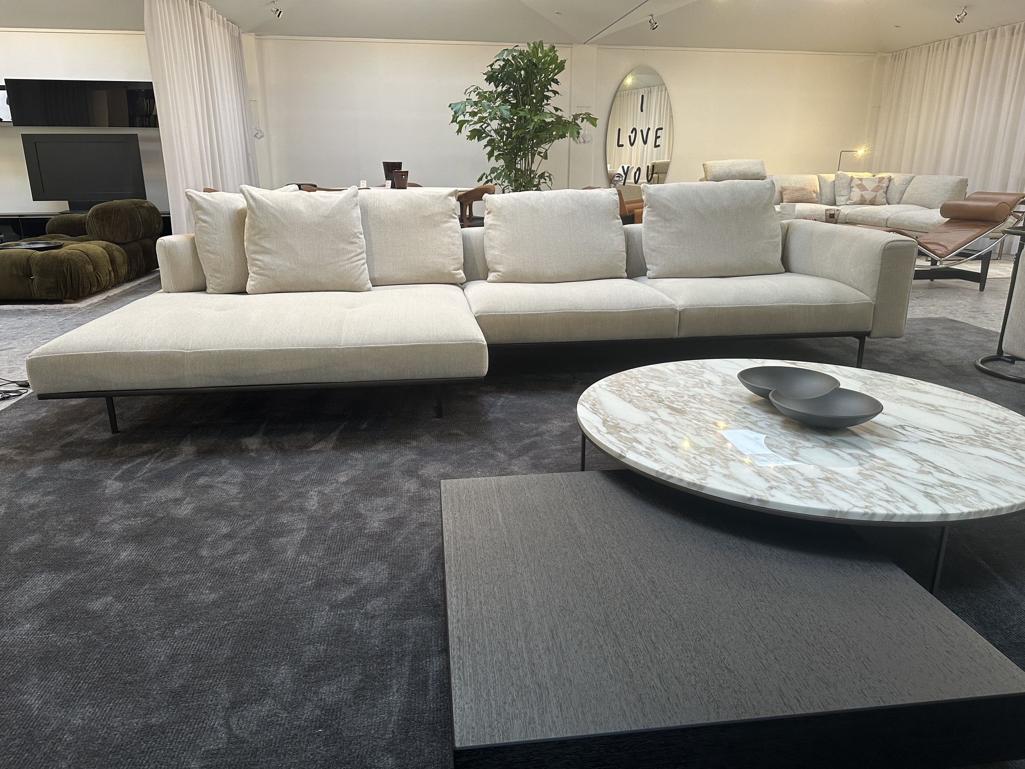 Knoll-zitopstelling Matic, ontwerp Pierro Lissoni