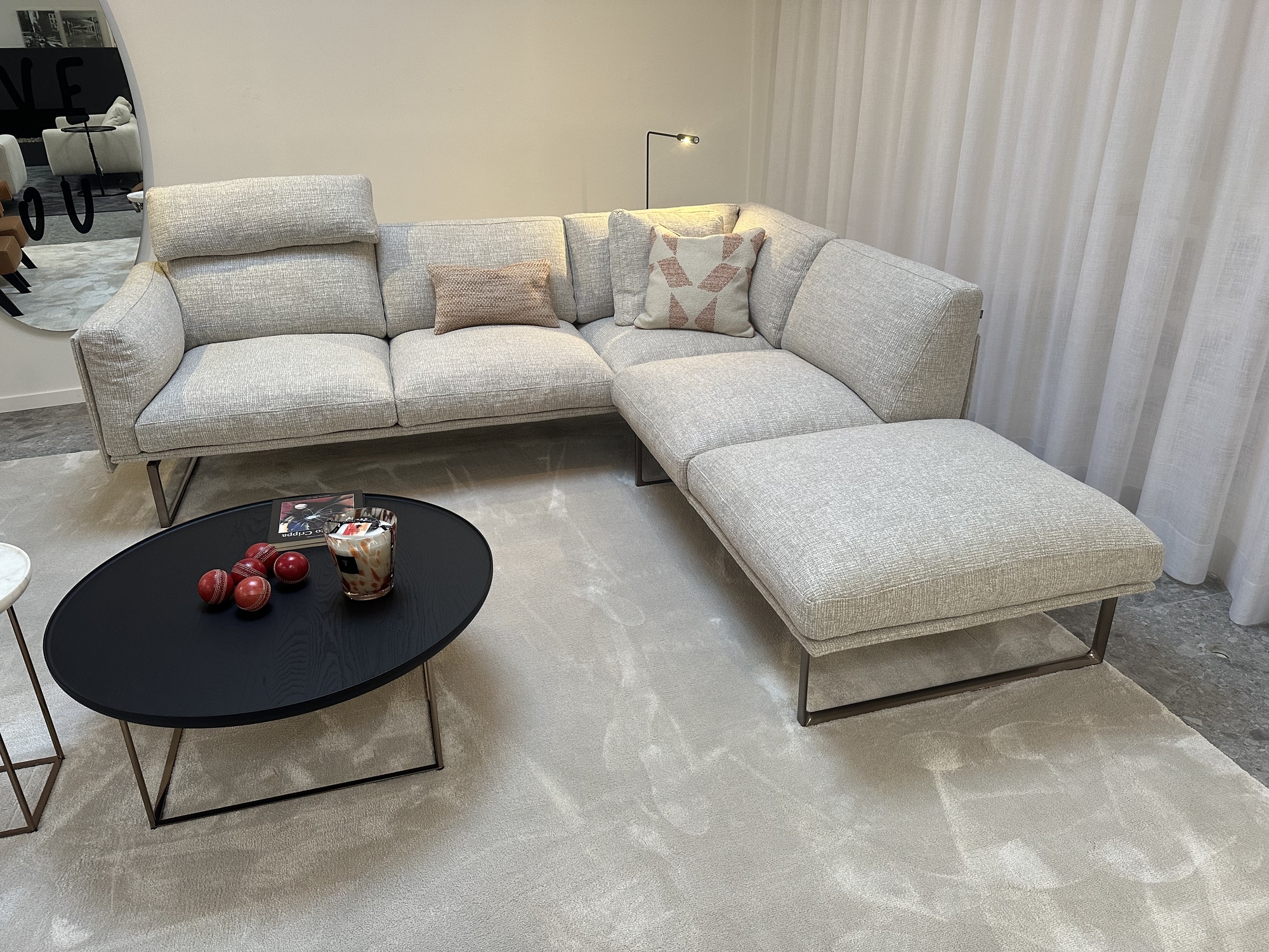 Cassina- zitopstelling  