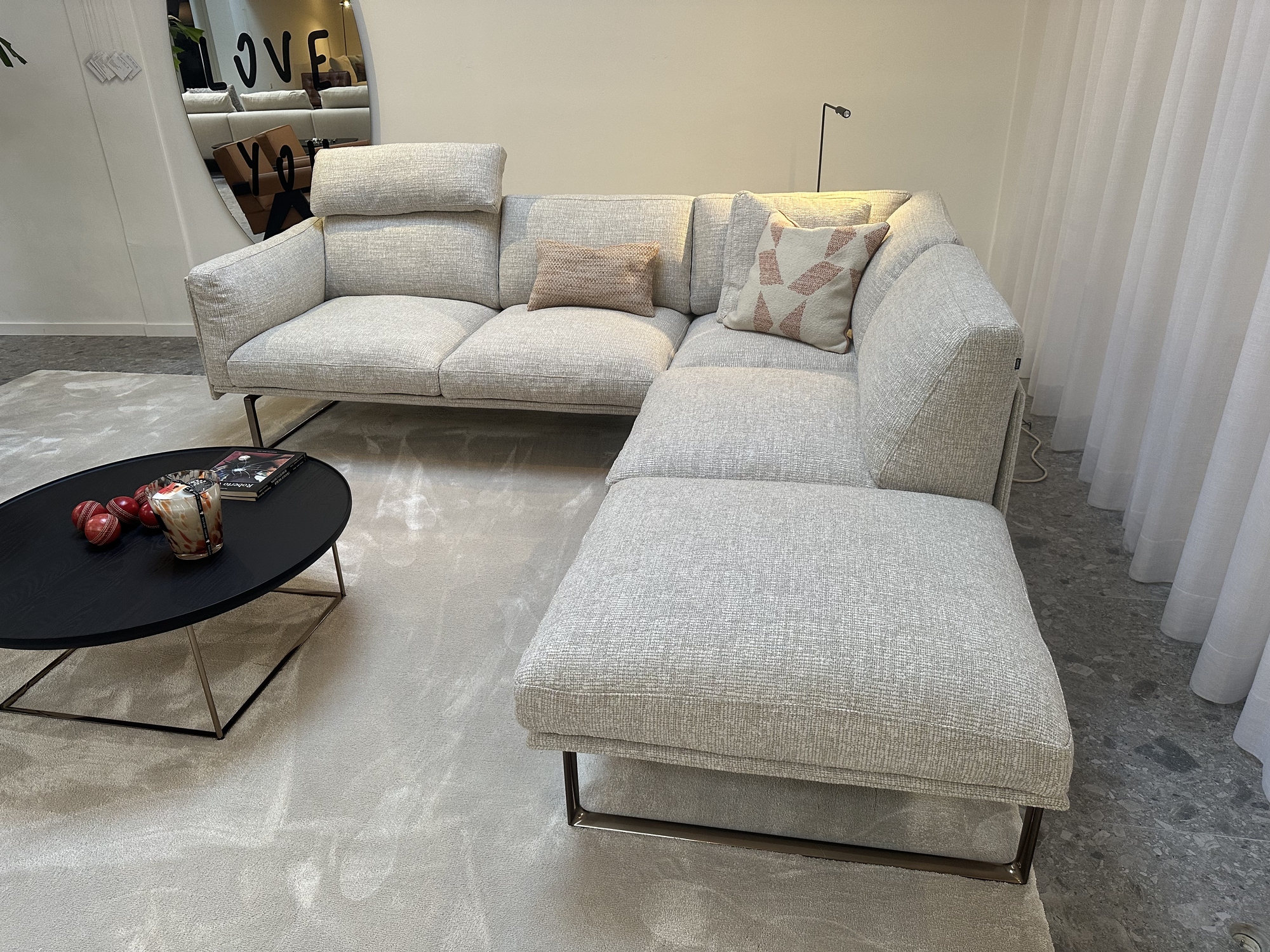 Cassina- zitopstelling  