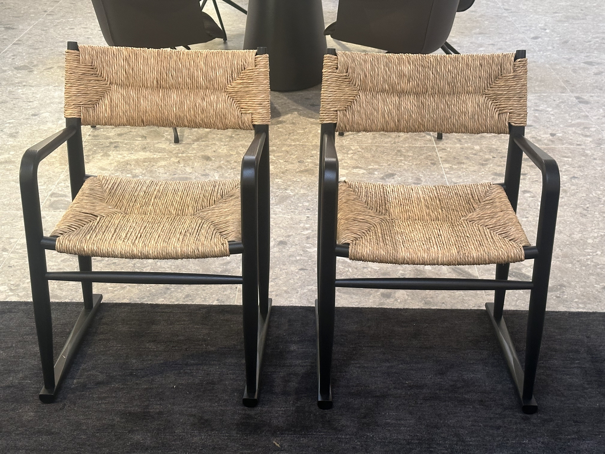 Flexform-2 x bijzetstoel/zetel Kim