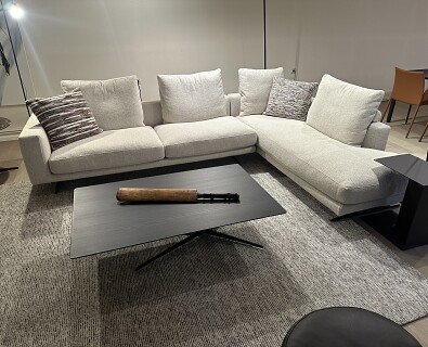 Flexform-zitopstelling Campiello in beige stof - 35%