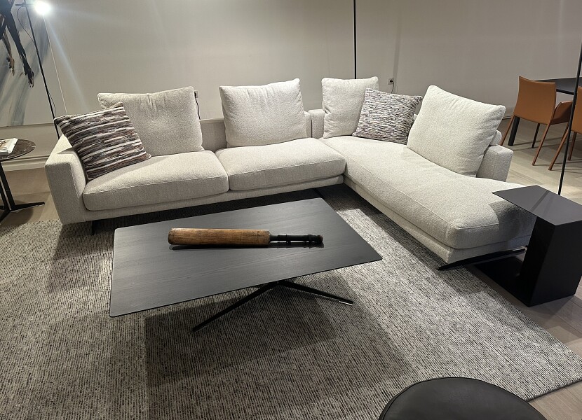 Flexform-zitopstelling Campiello in beige stof - 35%