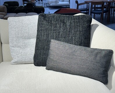 Minotti- 3 decoratieve kussens nero -60%