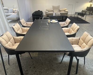 B&B Italia- 6 x draaibare armstoel Husk -30%