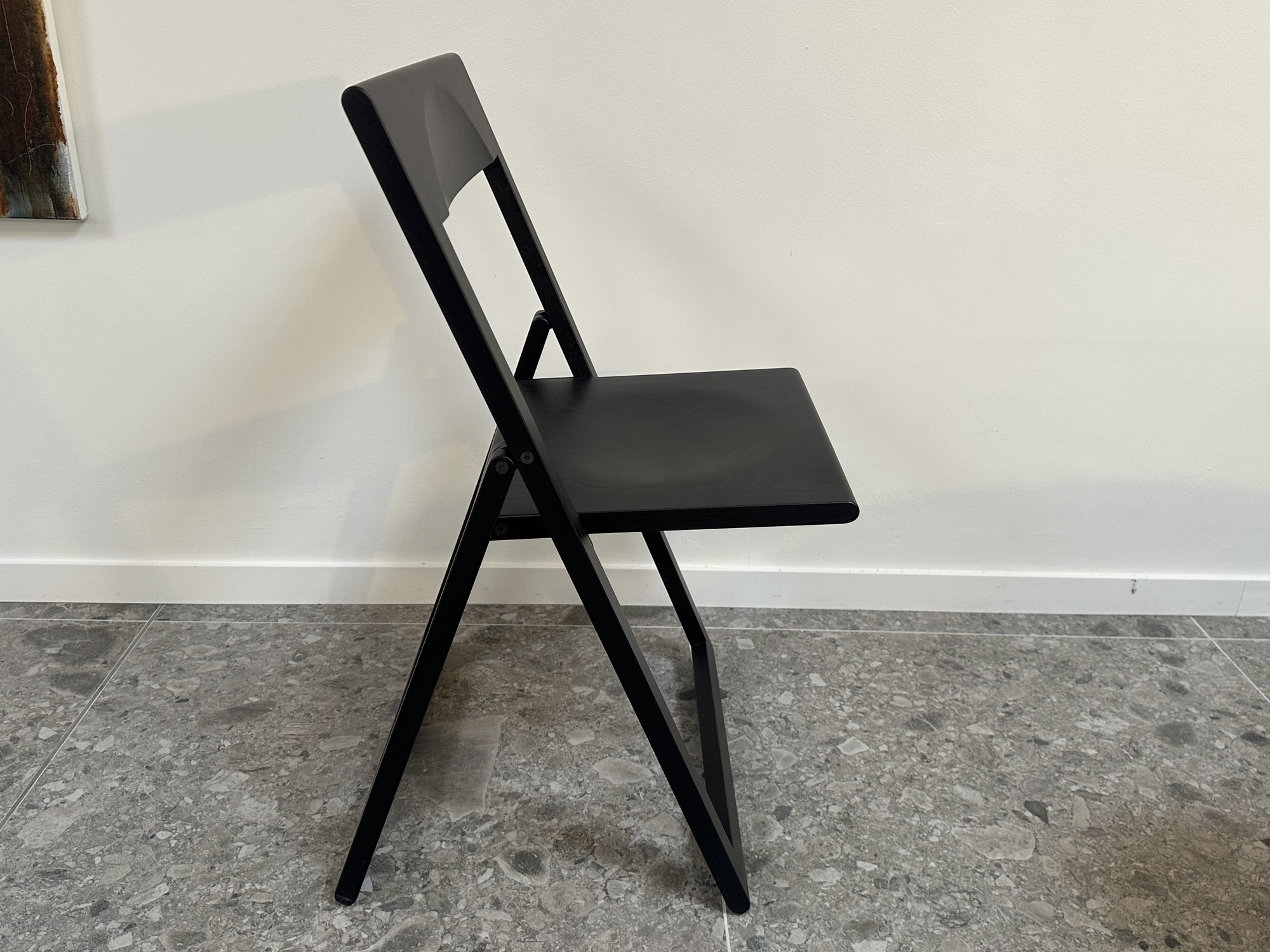 Magis-plooistoel Aviva beuken zwart getint