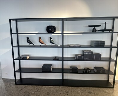 Desalto-bibliotheek Helsinki (300cm br) versterkte legplanken van 150cm  -  40%