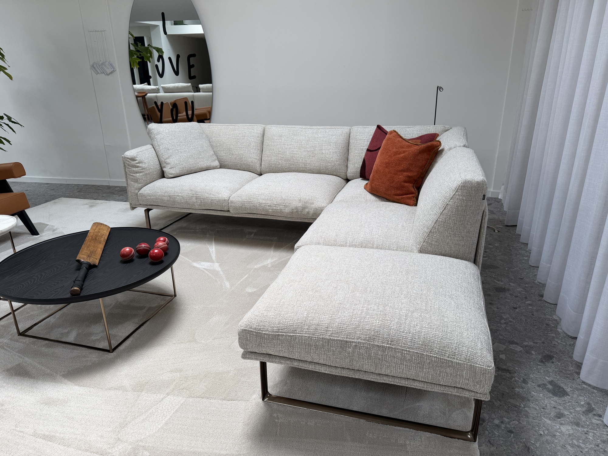 Cassina- zitopstelling  