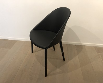 Arper-stoel Cila leer zwart -60%