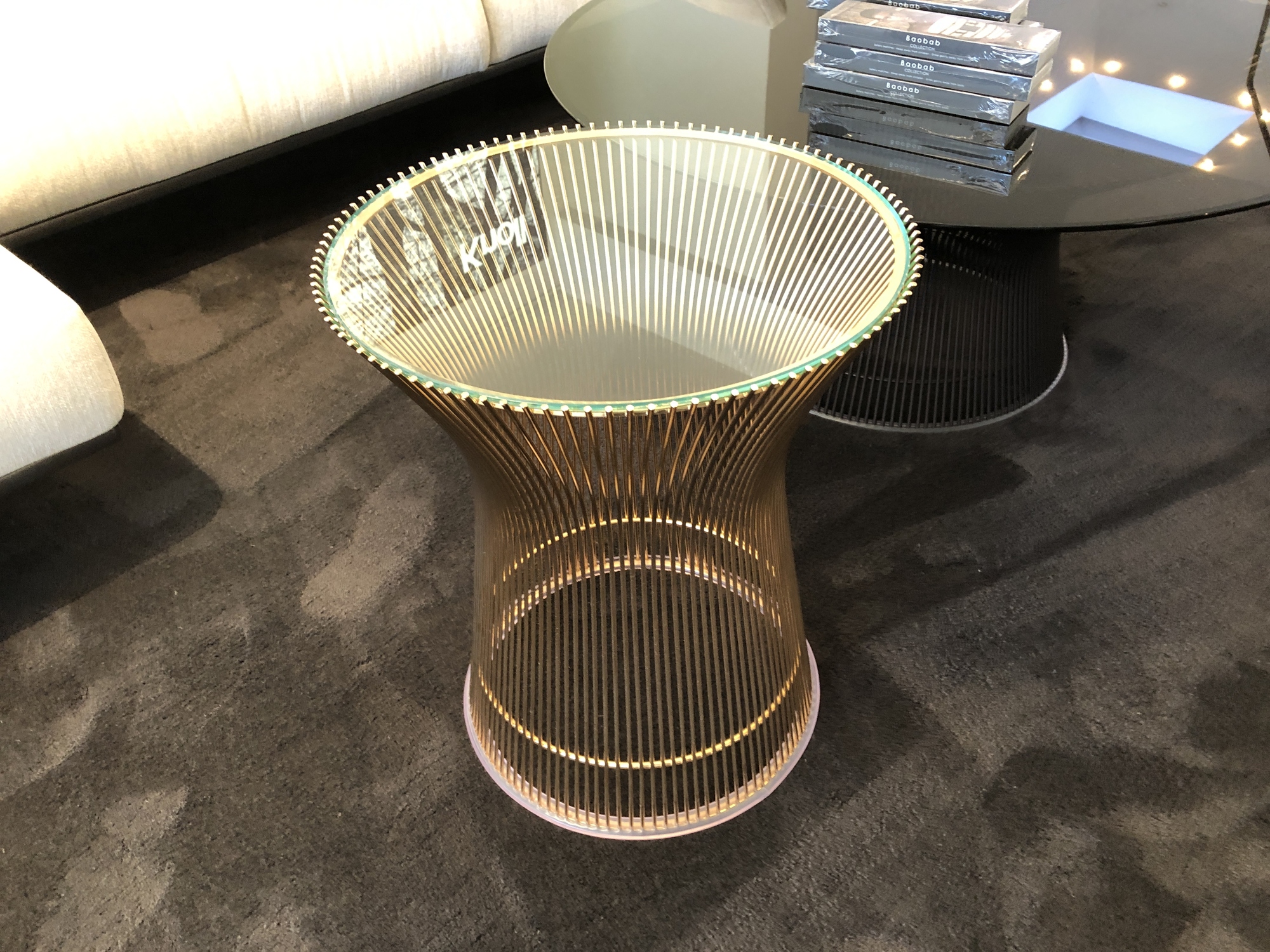 Knoll-Platner collectie Side table 18k goud