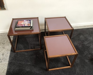 Cassina- 3 bijzettafles Nest  -50% !