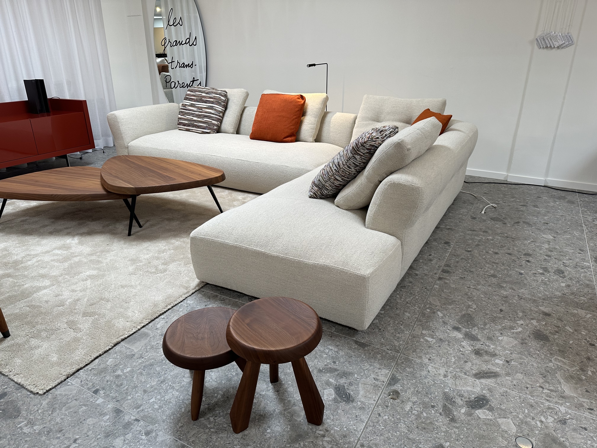 Cassina- hoekzetel Sengu Bold van Patricia Urquiola