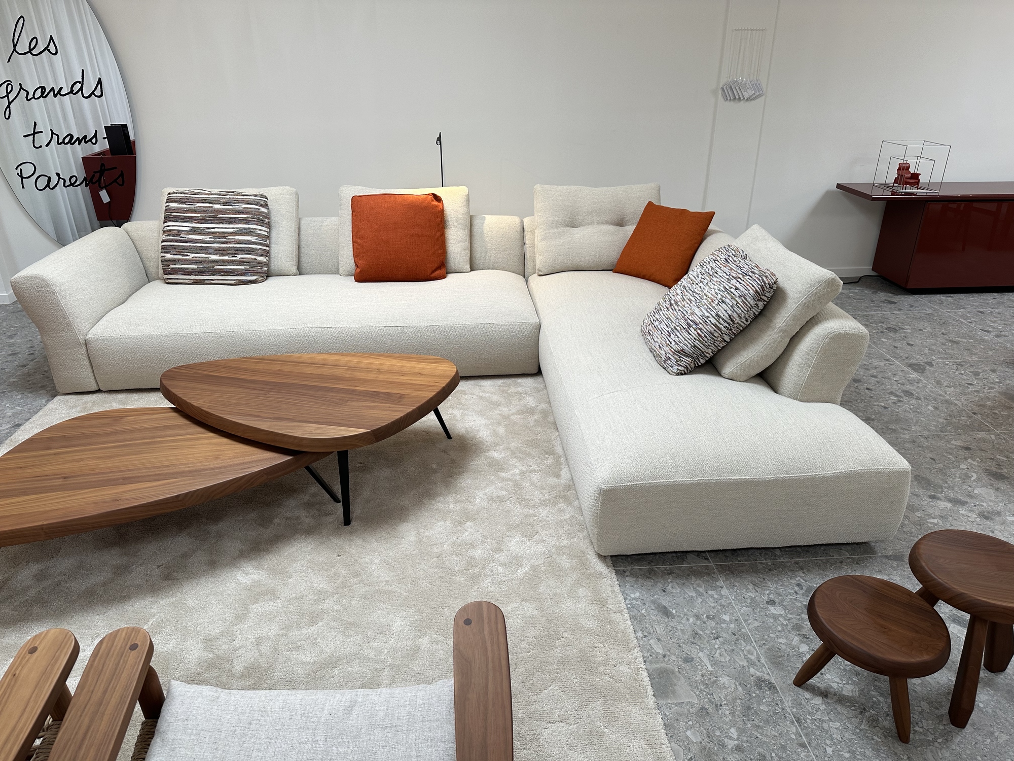 Cassina- hoekzetel Sengu Bold van Patricia Urquiola