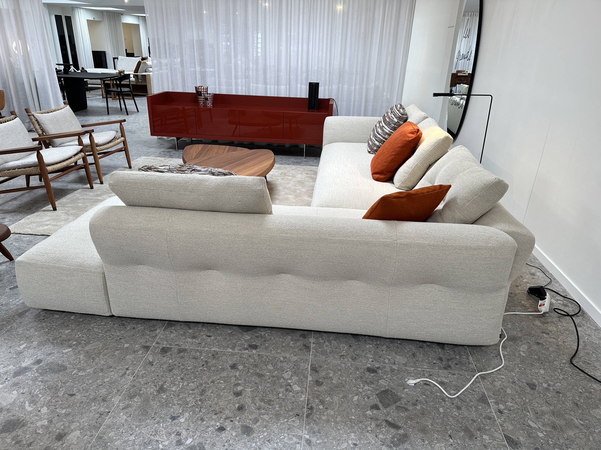 Cassina- hoekzetel Sengu Bold van Patricia Urquiola