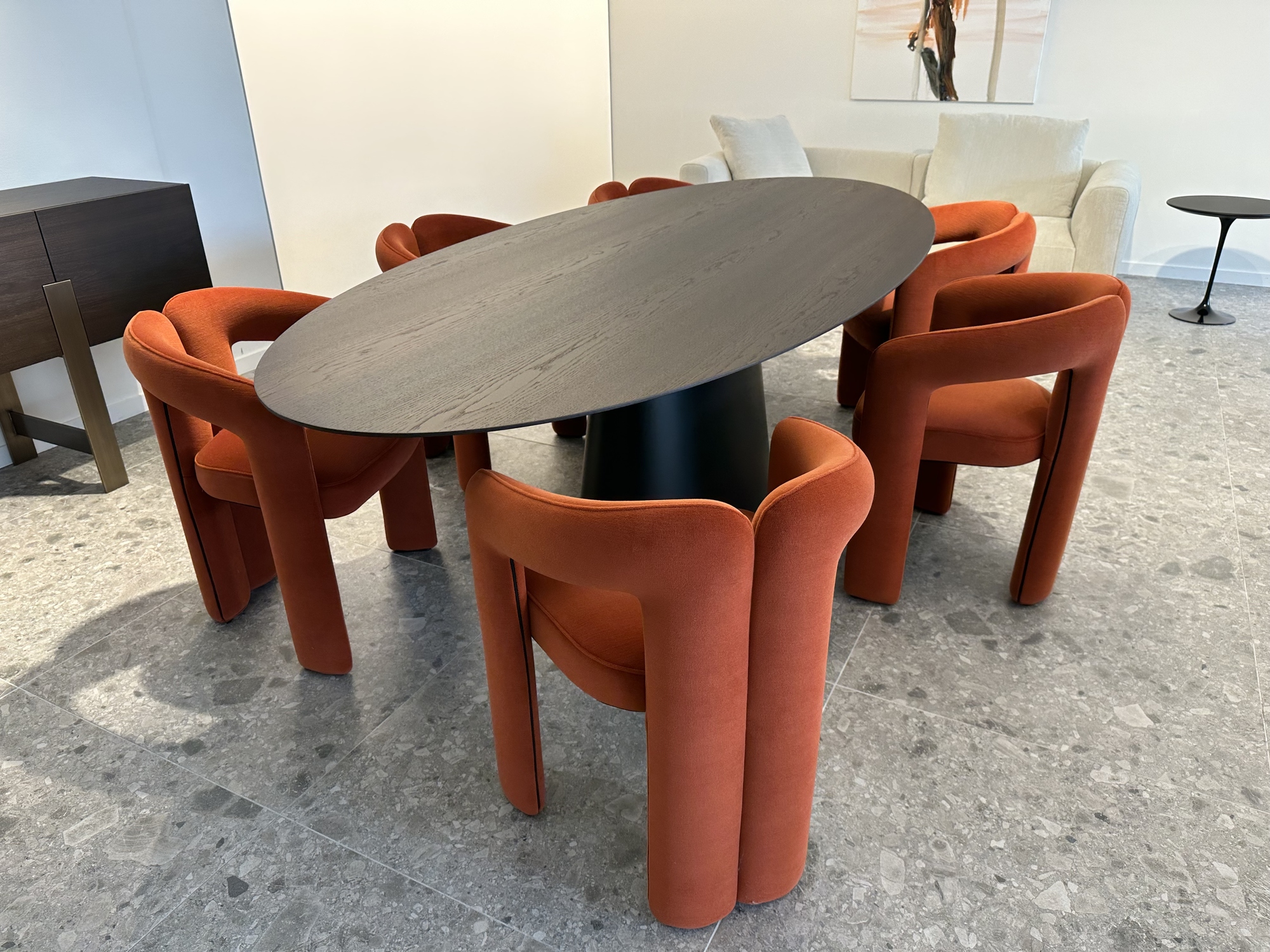 Cassina-6 x armstoel-zeteltje Dudet