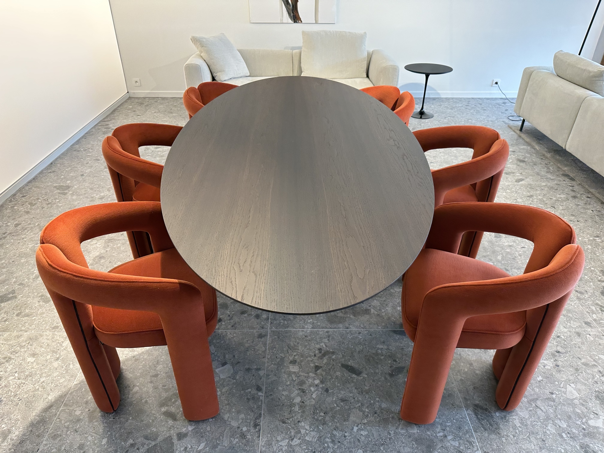 Cassina-6 x armstoel-zeteltje Dudet