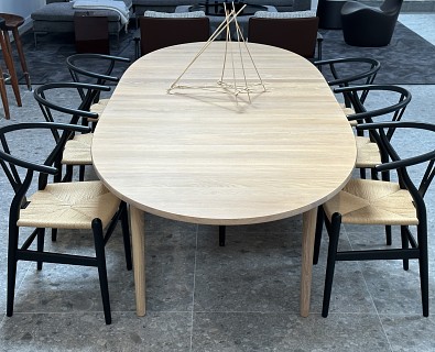 Carl Hansen-6 x Wishbone Chair zwart 1950 -30%