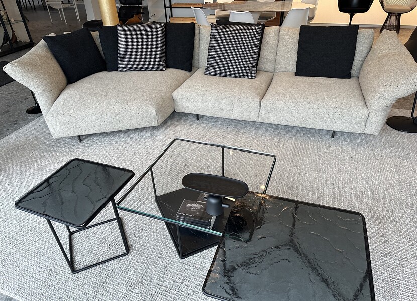 B&B Italia- Dambo zetel met ligelement in stof -  50%