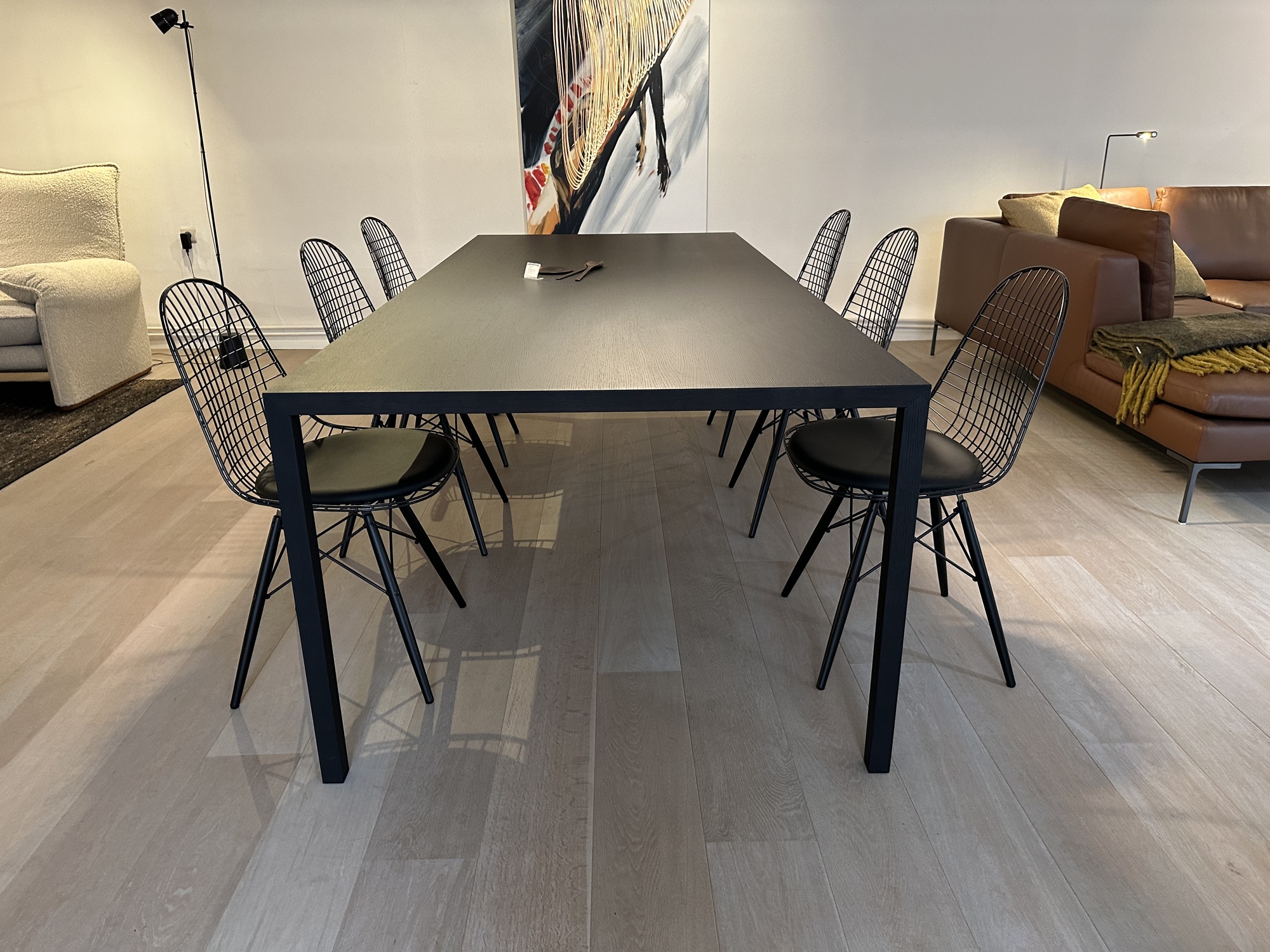 Arco- tafel Slim in eik carbon