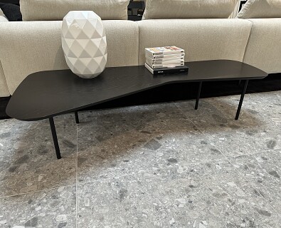 Knoll-salontafel Alexander Girard in eik zwart - 30%